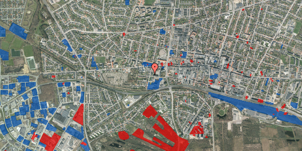 Jordforureningskort på Dalgas Alle 16, 7400 Herning