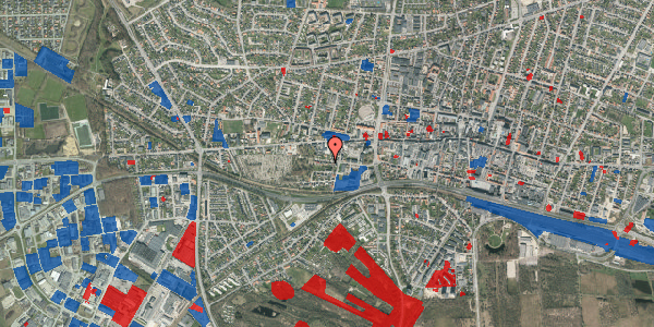 Jordforureningskort på Dalgas Alle 21, 7400 Herning