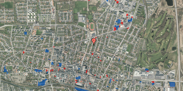 Jordforureningskort på Finsensgade 21, 7400 Herning