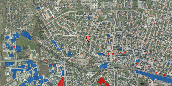 Jordforureningskort på Frejasgade 8, 7400 Herning