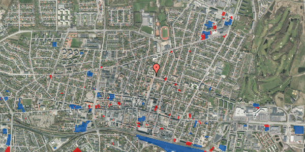 Jordforureningskort på H.C. Ørsteds Vej 21E, st. 1, 7400 Herning