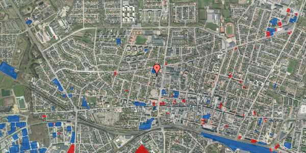 Jordforureningskort på Helgesvej 13, 7400 Herning