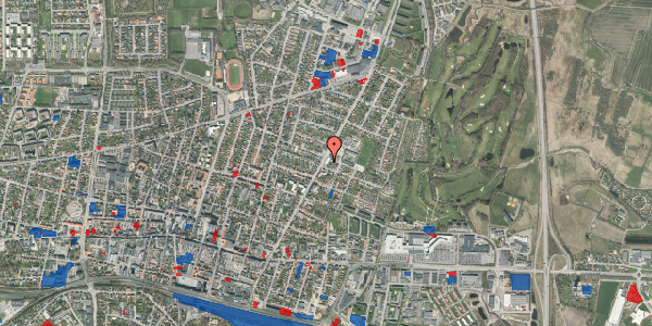 Jordforureningskort på Holbækvej 1A, 1. 9, 7400 Herning