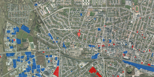 Jordforureningskort på Islandsvej 19B, 7400 Herning