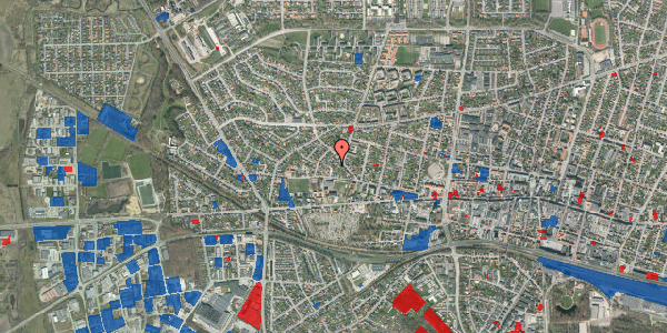 Jordforureningskort på Islandsvej 21, 7400 Herning