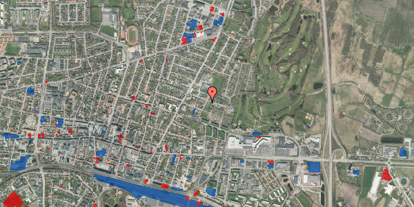 Jordforureningskort på Kalundborgvej 10, 7400 Herning