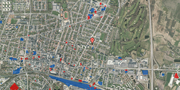 Jordforureningskort på Korsørvej 3C, st. , 7400 Herning