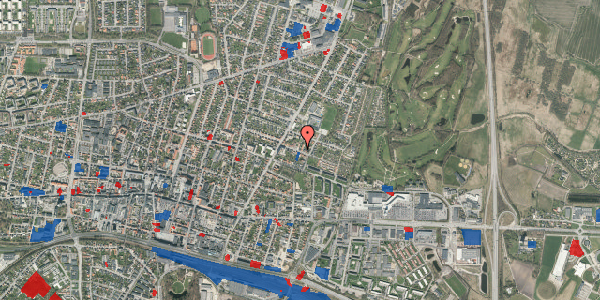 Jordforureningskort på Korsørvej 15, 7400 Herning