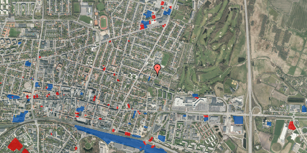 Jordforureningskort på Korsørvej 21, 7400 Herning