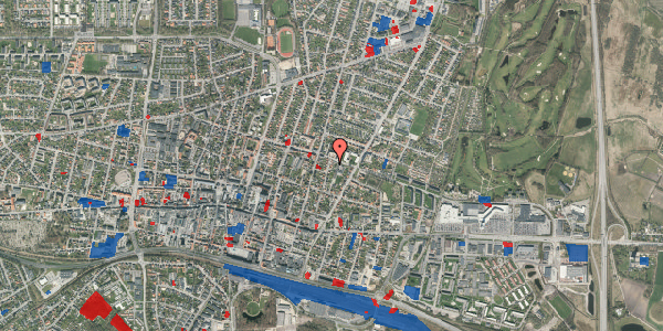 Jordforureningskort på Langelandsvej 30, kl. 1, 7400 Herning