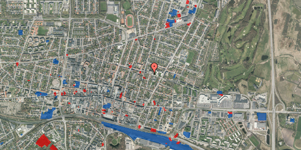 Jordforureningskort på Langelandsvej 34, st. 3, 7400 Herning