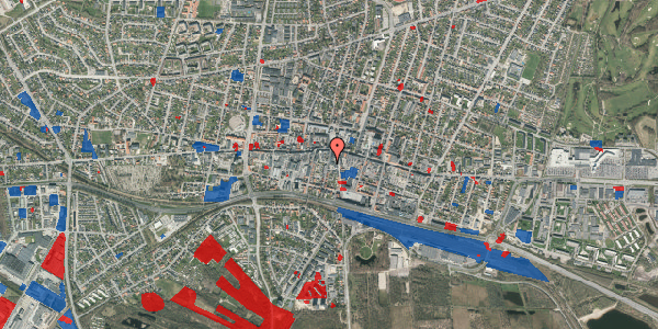 Jordforureningskort på Mindegade 1A, 2. 1, 7400 Herning