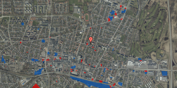 Jordforureningskort på Monradsgade 12, st. 4, 7400 Herning