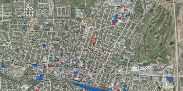 Jordforureningskort på Monradsgade 27, 7400 Herning