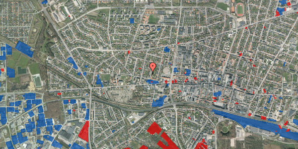 Jordforureningskort på Odinsgade 5B, 1. , 7400 Herning