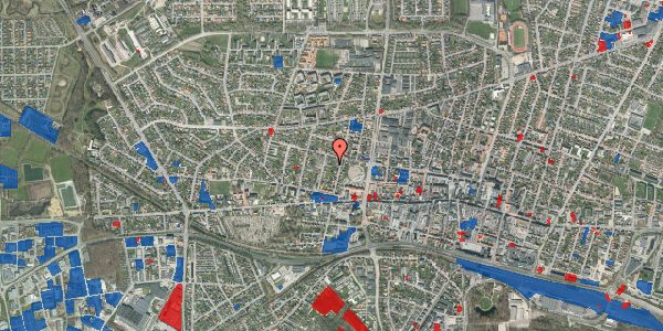 Jordforureningskort på Odinsgade 20A, 7400 Herning