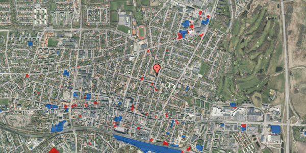 Jordforureningskort på Ole Rømers Vej 11, 1. th, 7400 Herning