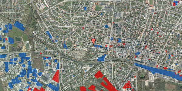 Jordforureningskort på Paghs Alle 6, 1. th, 7400 Herning