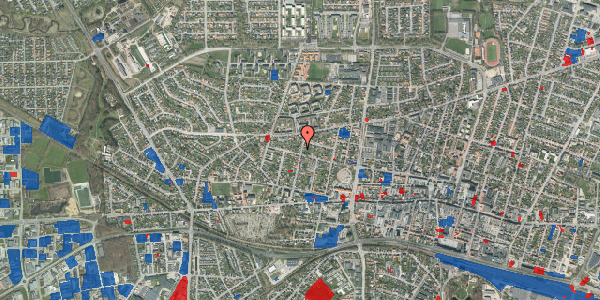 Jordforureningskort på Paghs Alle 41, 7400 Herning