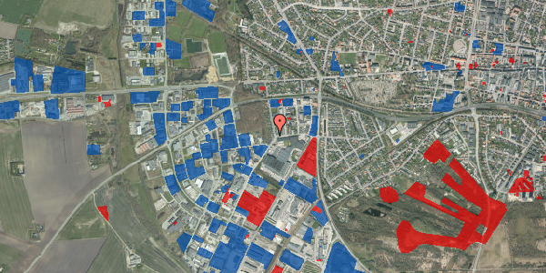 Jordforureningskort på Platanvej 40, 7400 Herning