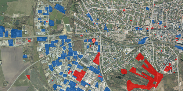 Jordforureningskort på Poppelvej 4, 7400 Herning