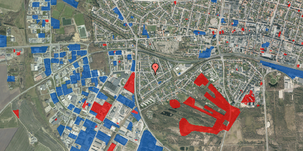 Jordforureningskort på Ribisvej 4, 7400 Herning