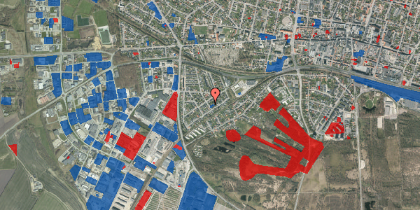 Jordforureningskort på Ribisvej 11, 7400 Herning