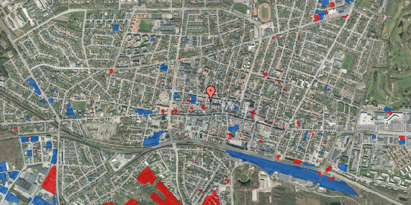 Jordforureningskort på Skolegade 11B, 1. th, 7400 Herning