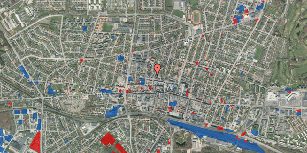 Jordforureningskort på Skolegade 21, 7400 Herning