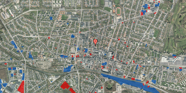 Jordforureningskort på Skolegade 25, 7400 Herning