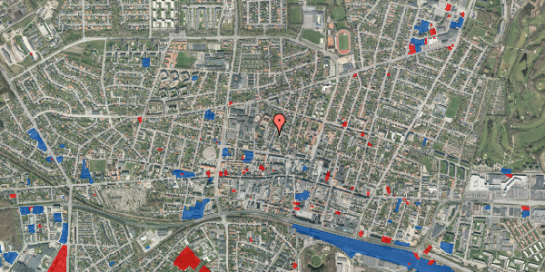 Jordforureningskort på Skolegade 39, 7400 Herning