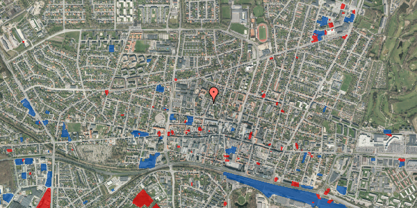 Jordforureningskort på Skolegade 41, 7400 Herning