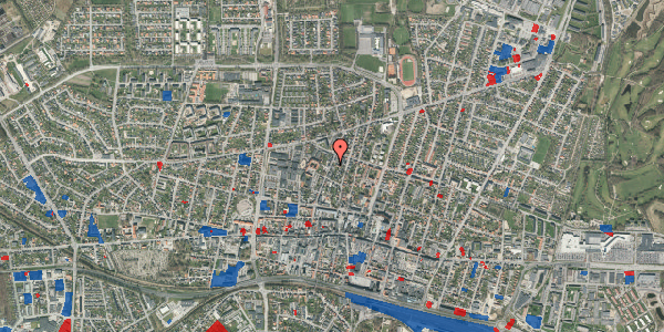 Jordforureningskort på Skolegade 58, 1. , 7400 Herning