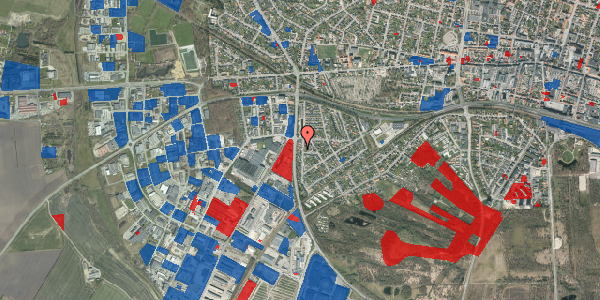 Jordforureningskort på Slåenvej 10, 7400 Herning