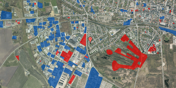 Jordforureningskort på Slåenvej 24, 7400 Herning