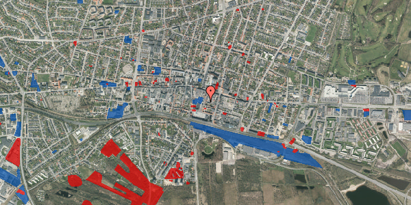 Jordforureningskort på Smedegade 11, 1. 4, 7400 Herning