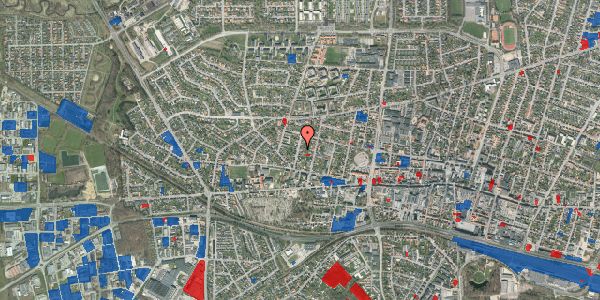 Jordforureningskort på Thorsgade 18, 7400 Herning