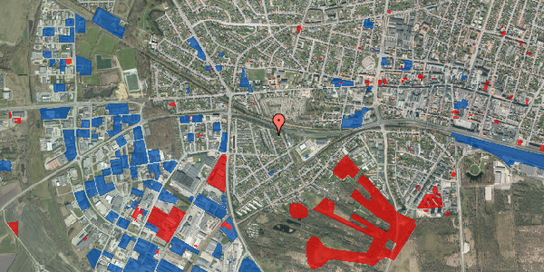 Jordforureningskort på Thujavej 14, 7400 Herning