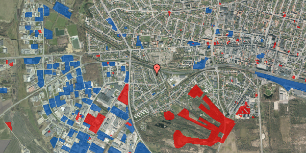 Jordforureningskort på Thujavej 15, 7400 Herning