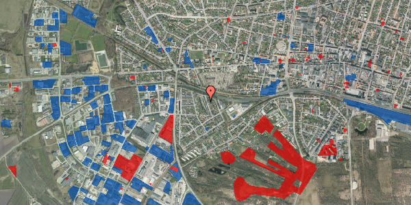 Jordforureningskort på Thujavej 21, 7400 Herning