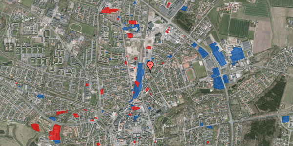 Jordforureningskort på Allegade 2, 1. 2, 7500 Holstebro