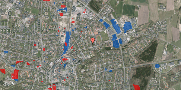 Jordforureningskort på Bjarkesvej 3, 7500 Holstebro