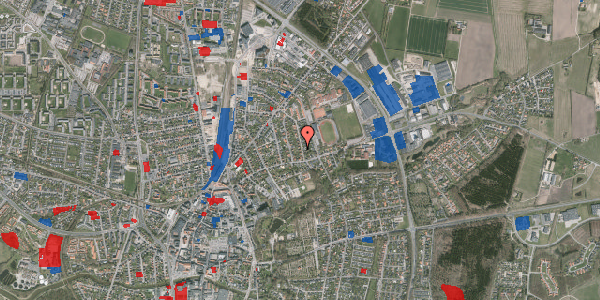 Jordforureningskort på Bjarkesvej 5, 7500 Holstebro