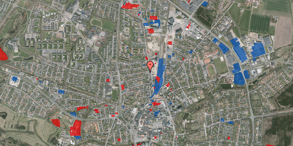 Jordforureningskort på Dybbølsgade 3, 7500 Holstebro