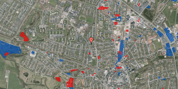 Jordforureningskort på Døesvej 20, 7500 Holstebro