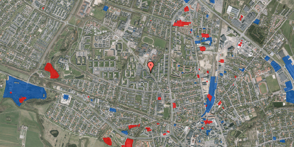 Jordforureningskort på Døesvej 91, 2. th, 7500 Holstebro