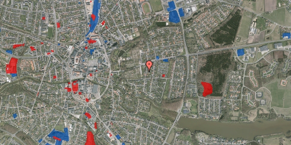 Jordforureningskort på Elme Alle 8, 7500 Holstebro