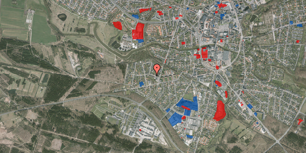 Jordforureningskort på Fiilsvej 7, 7500 Holstebro