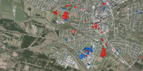 Jordforureningskort på Fiilsvej 10, 7500 Holstebro