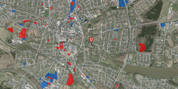 Jordforureningskort på Granbakken 3, 7500 Holstebro